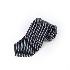 FEFE BLACK, WHITE PAISLEY TIE | MENS